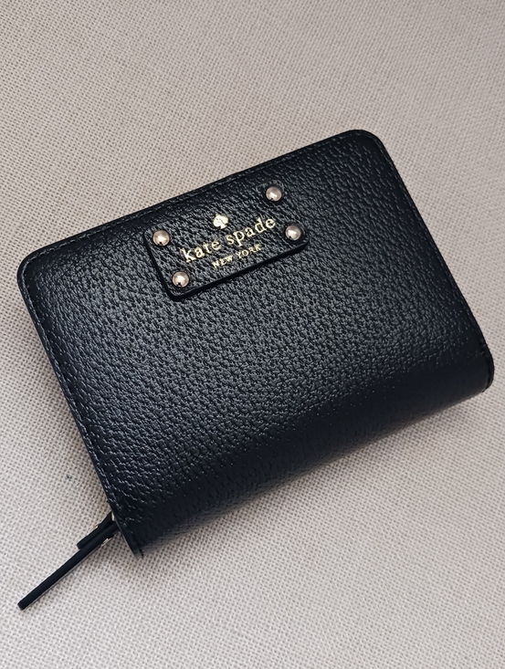 kate spade Handbags - NWOT Kate Spade Wellesley Cara Wallet Zip Small Stacy Coin Purse Black